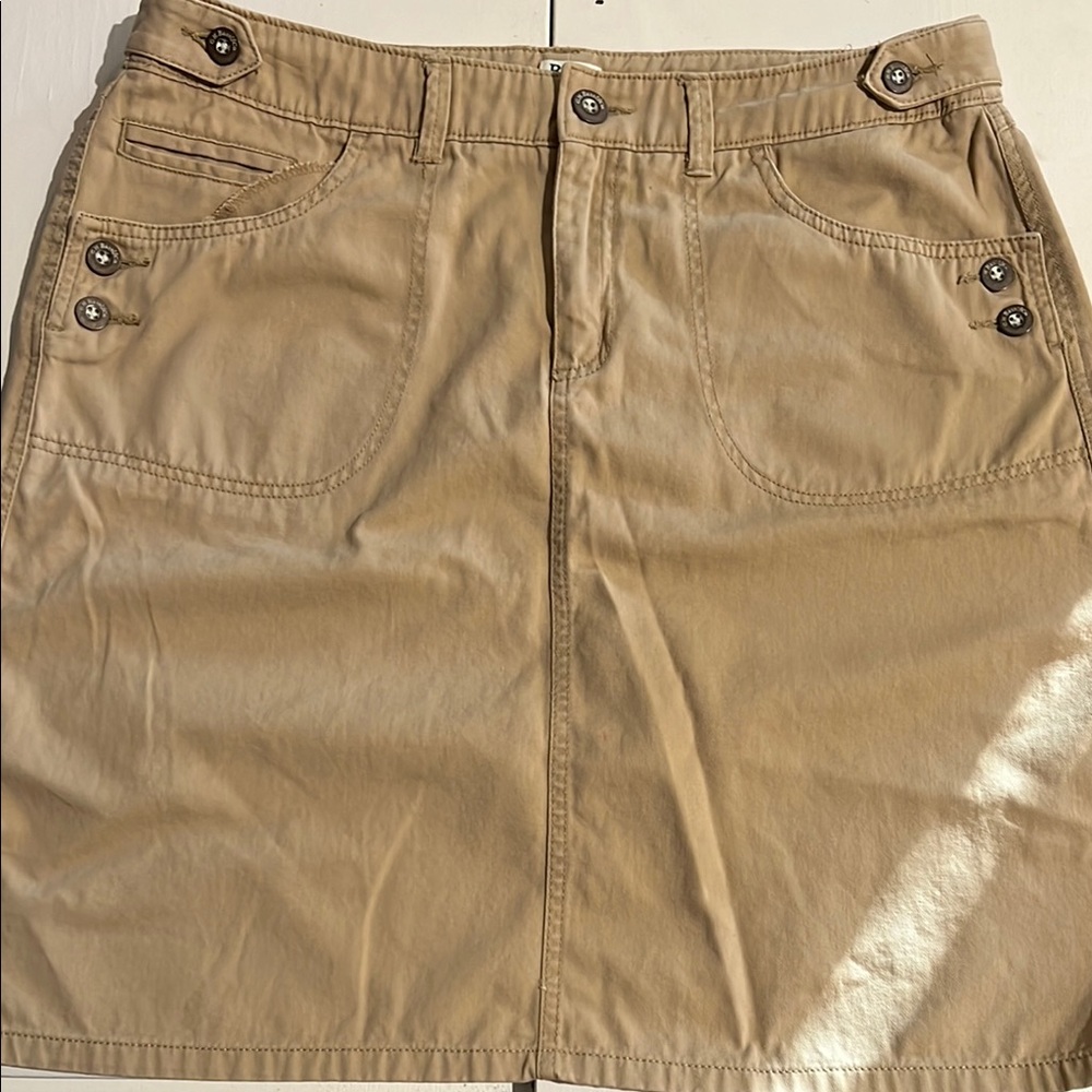 Bass Tan Knee-Length Pencil Skirt for Work size 12